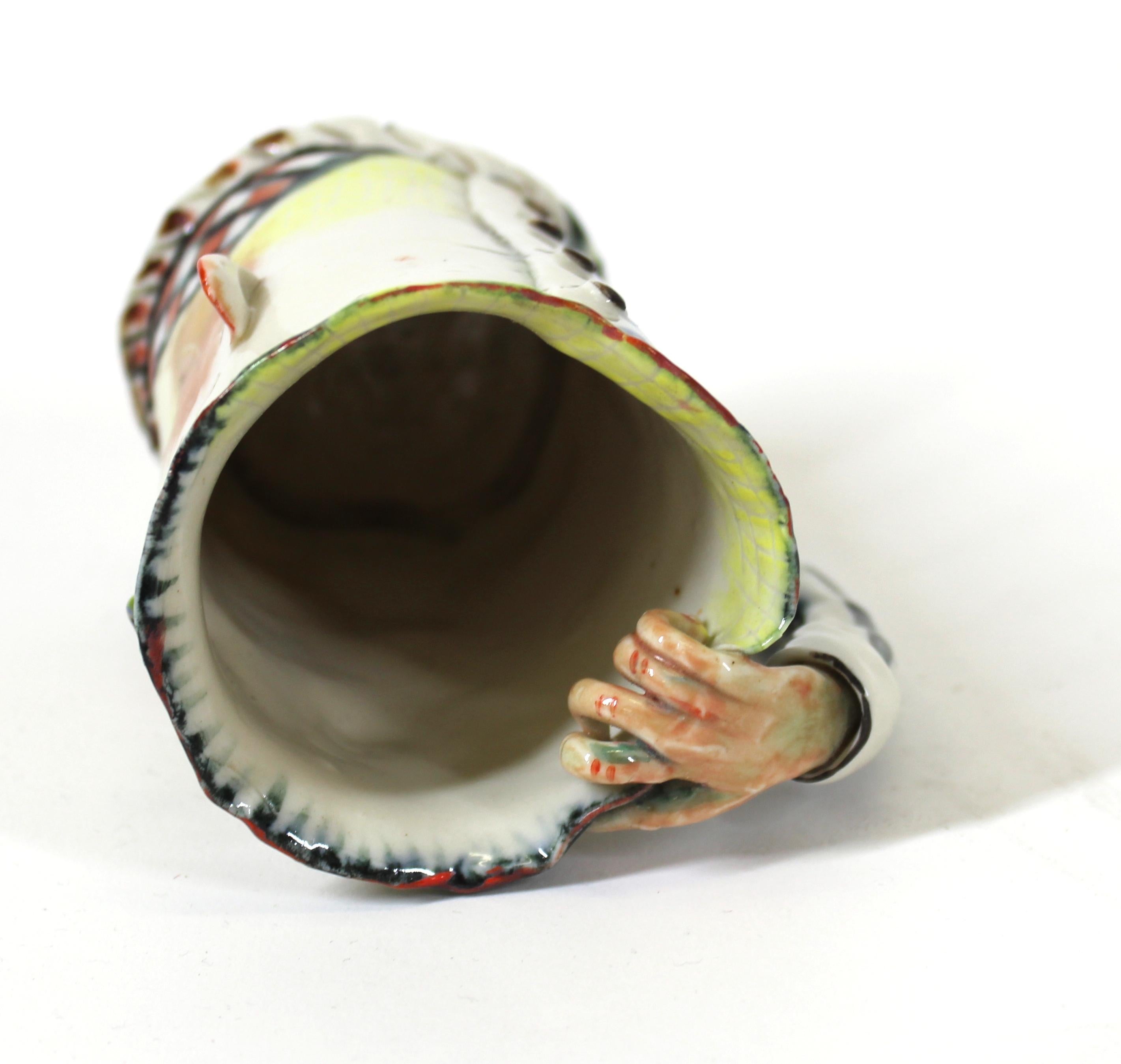 Irina Zaytceva Folk Art Figural Porcelain Cup 1