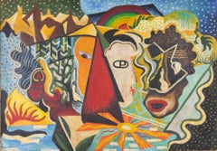 Le corse - Dipinto a olio di Irina Zdanko - 1930