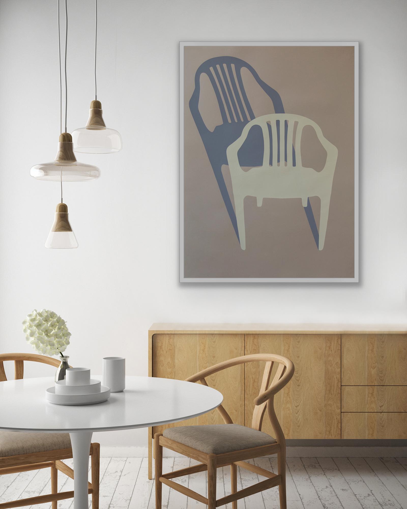 Sedia del Signore #2 - Interior Print Grigio di Irini Bachlitzanaki