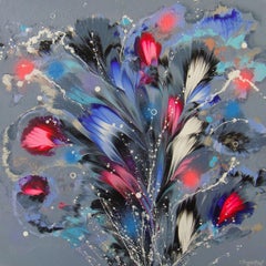 ABSTRACT BOUQUET, Painting, Acrylic on Canvas