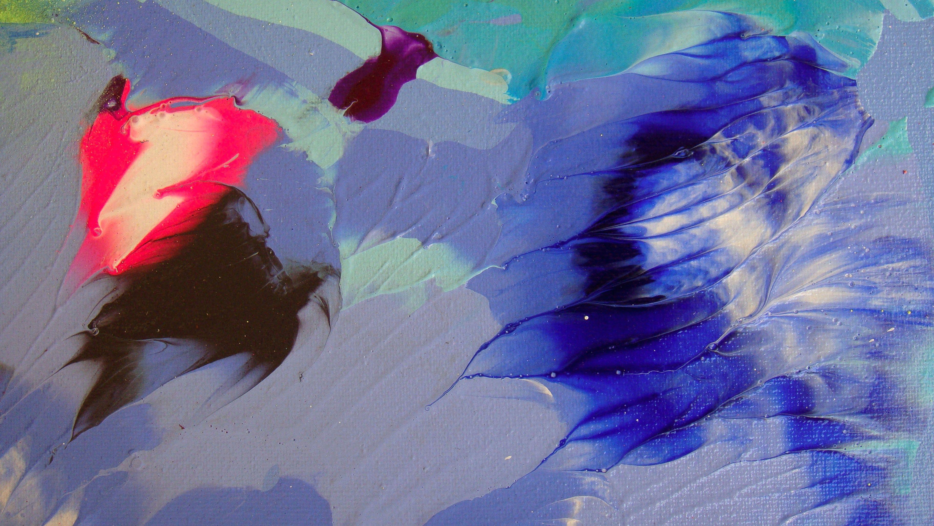 FIORI DI PRIMAVERA, Pittura, Acrilico su Tela - Painting Astratto di Irini Karpikioti