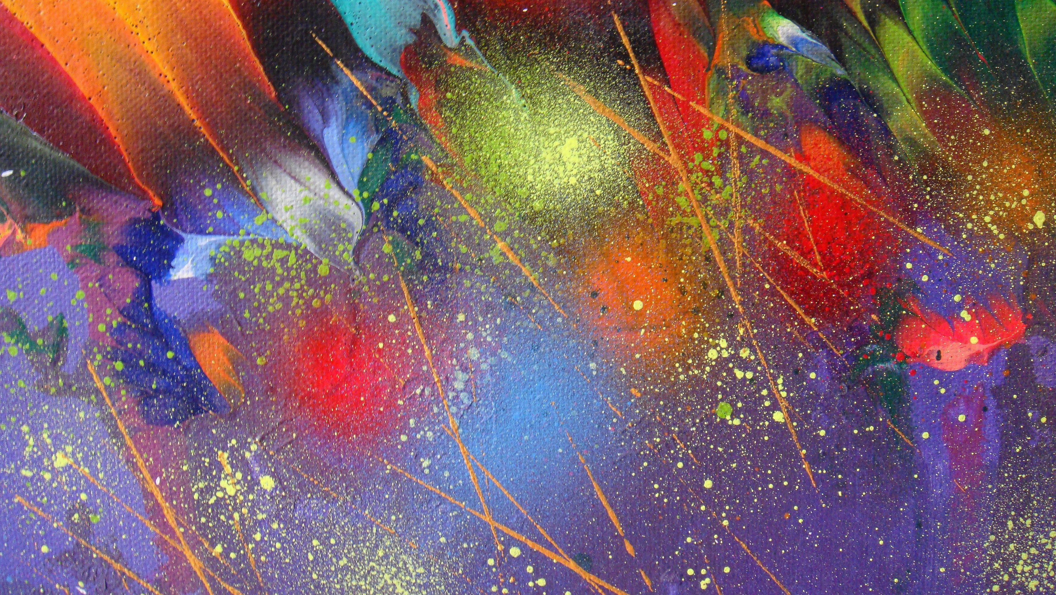 MUSICA SERALE, Pittura, Acrilico su tela - Abstract Painting Grigio di Irini Karpikioti