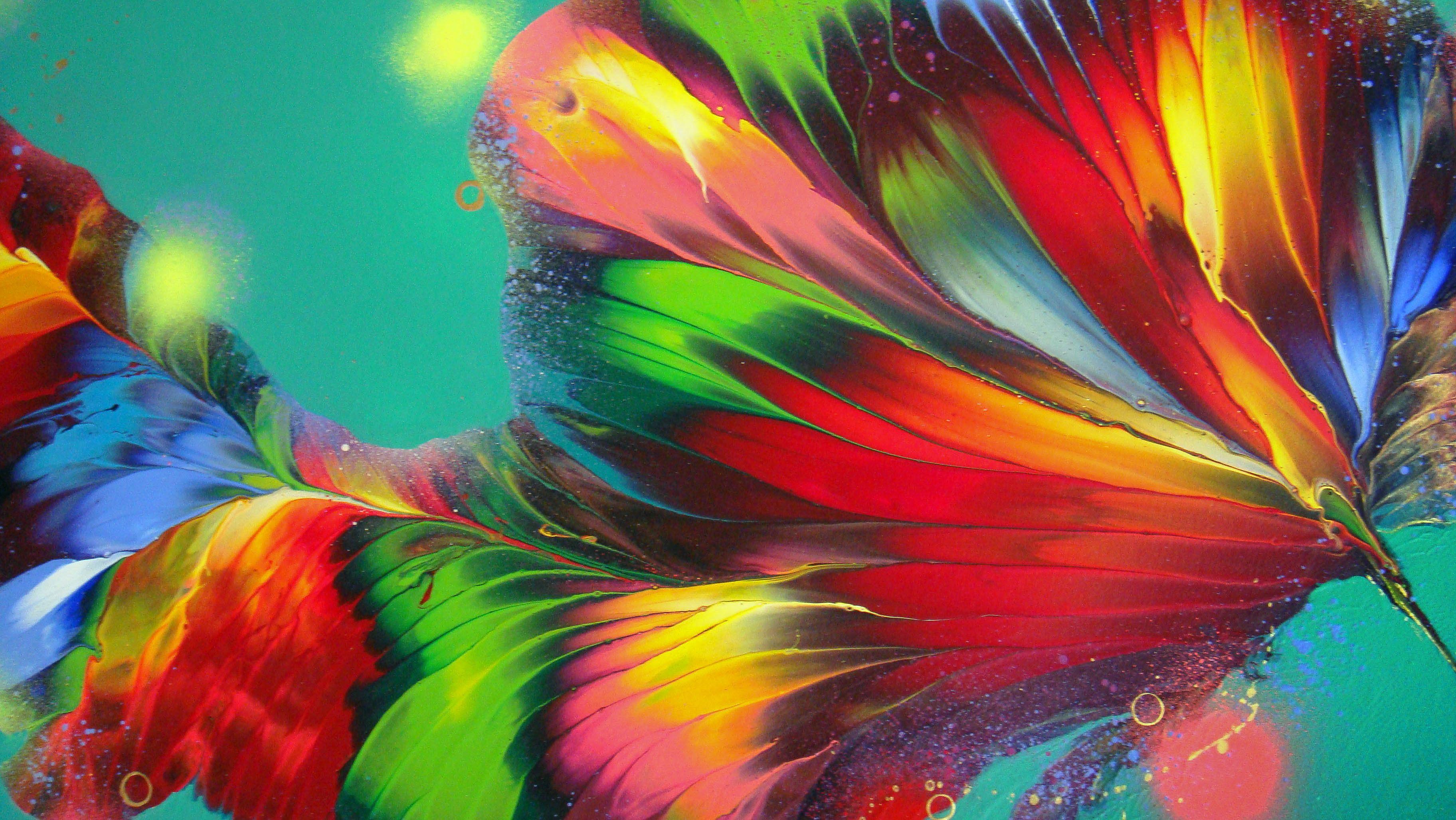 FIORI ESOTICI, Pittura, Acrilico su tela - Painting di Irini Karpikioti