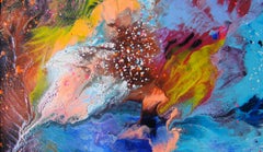 FLIGHT, Gemälde, Acryl auf Leinwand