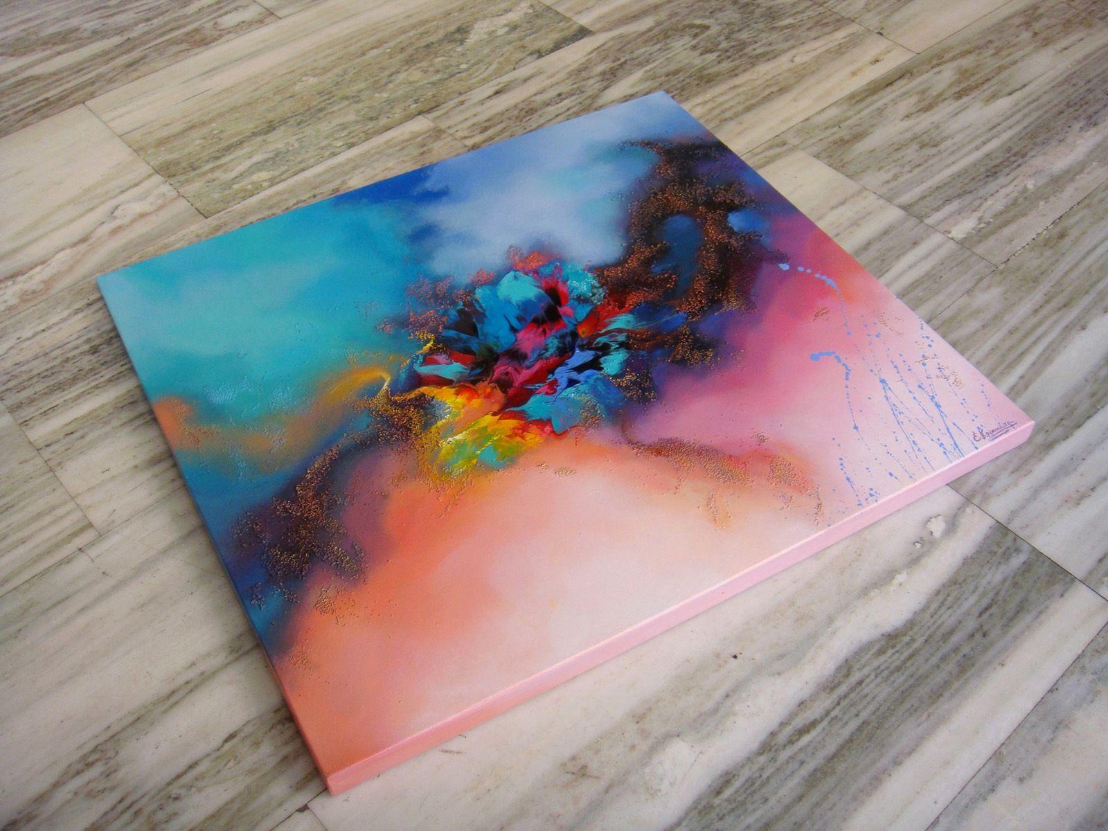 FLYING DREAMS, Painting, Acrylic on Canvas 2