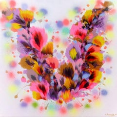 SPRING FLOWER FESTIVAL, Painting, Acrylic on Canvas