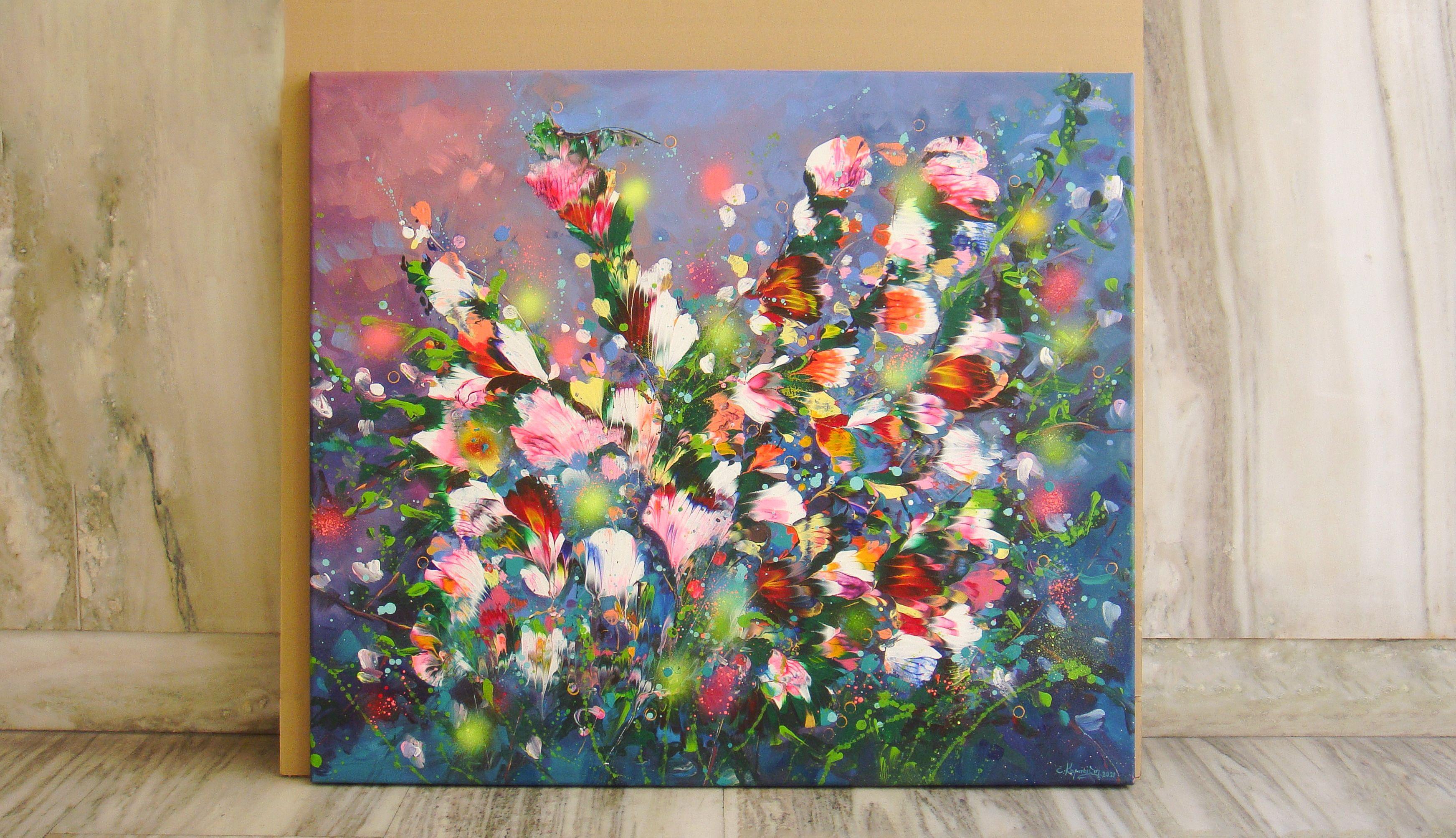 SPRING, Painting, Acrylic on Canvas For Sale 1
