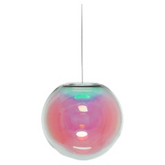 Glass Pendant Light "Iris Globe" 40 cm,  Sebastian Scherer for NEO/CRAFT