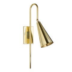 Iris Adjustable Swing Arm Sconce by Marian Jamieson