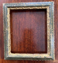 Iris Apfel Collection, Vintage Italian Green Painted and Parcel-Gilt Frame