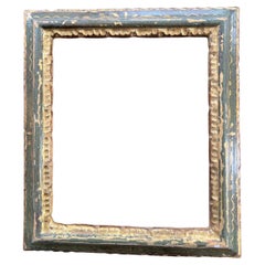 Iris Apfel Collection, Vintage Italian Green Painted and Parcel-Gilt Frame