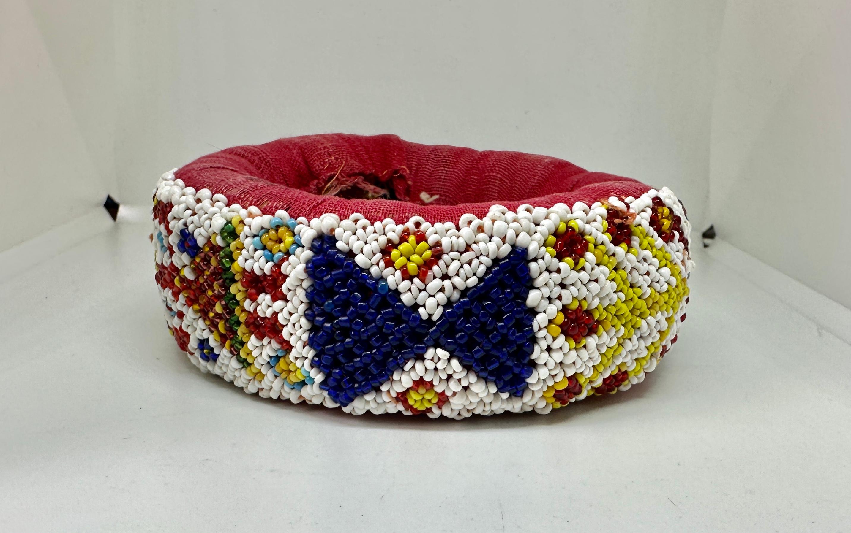 Iris Apfel Estate Personal Beaded Tribal Bracelet African Bangle Bracelet en vente 3