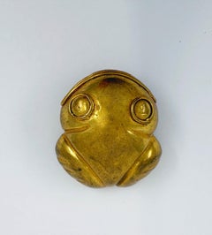 Iris Apfel Estate Personal Frog Brooch Pin With Certificate of Authenticity