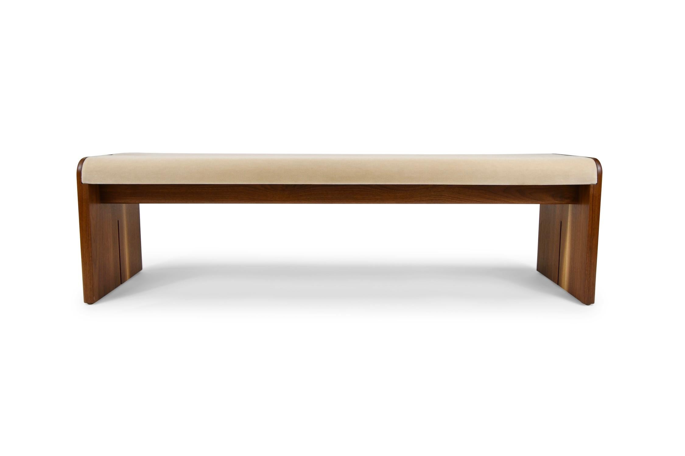 Mid-Century Modern Iris Bench For Sale