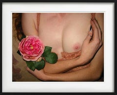Celests Touch #4 - Nude Closeup Portrait of a Woman, Fine Art Photography