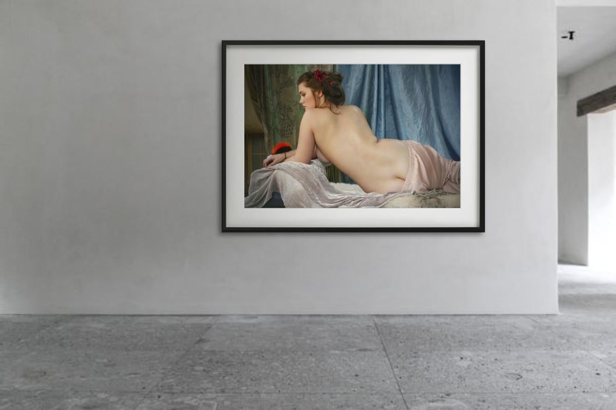 Sin título III - Espalda desnuda, estilo renacentista, Fotografía artística - Photograph de Iris Brosch