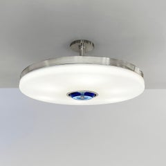 Iris Ceiling Light by Gaspare Asaro-Polished Nickel Finish