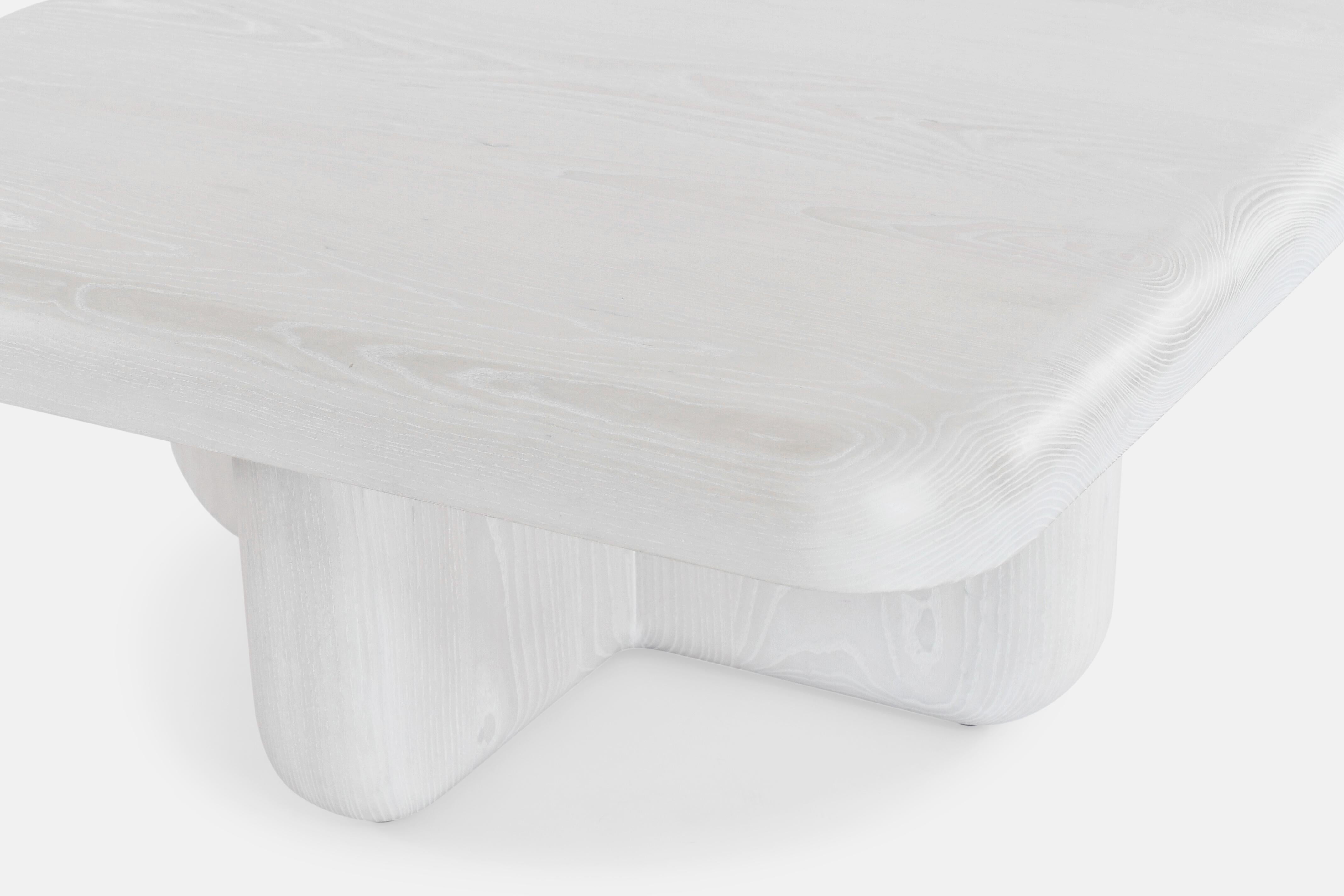 The Iris coffee table uses craft as the foundation for this minimal yet bold and distinct piece. The radiused edges further soften the blocky form, removing all the rigid lines. The perfect table for game night or dinner and a movie at home.

48