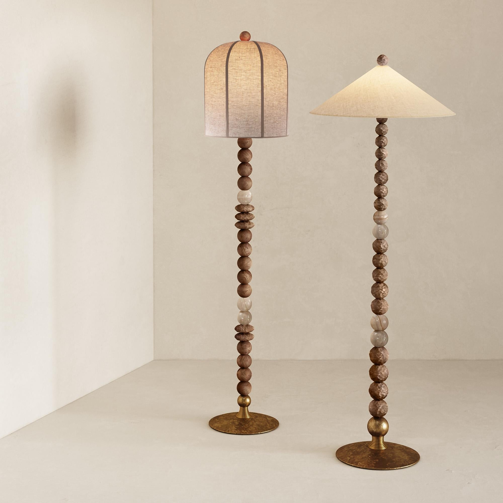 Iris Floor Lamp In New Condition For Sale In New York, NY