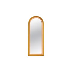 Iris Floor Mirror in Pink and Mustard