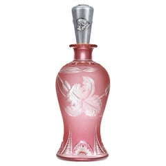 Iris Glass Perfume Bottle