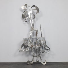 “Iris in a Vase” Standing Sculpture by Petra Hartman, 2013