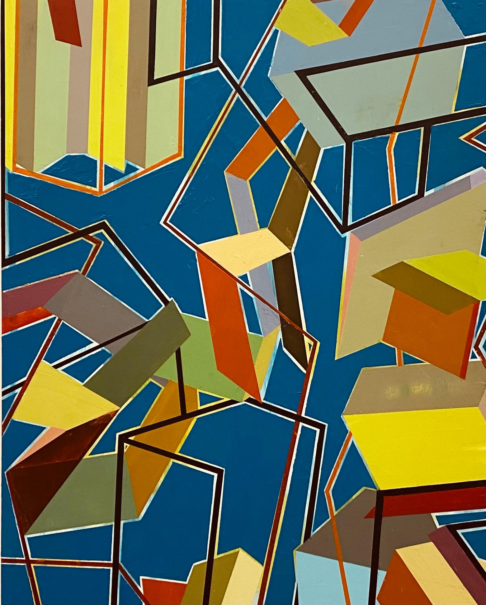 Iris Kufert-Rivo Abstract Painting - Open Door