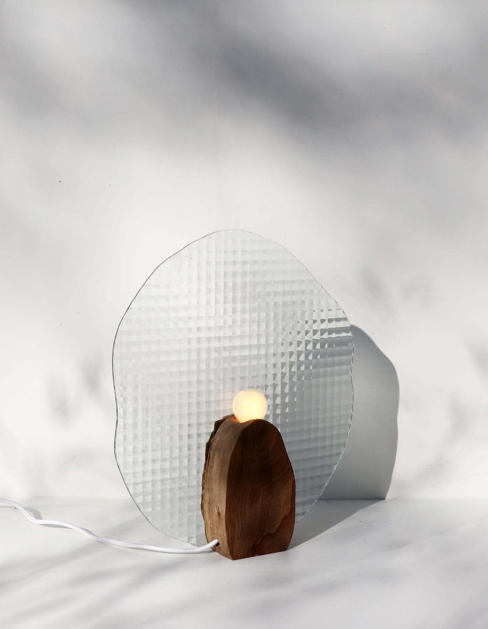 Modern Iris Lamp by Alice Lahana Studio For Sale