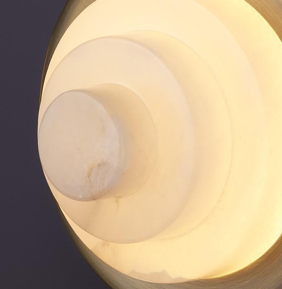 Iris Mono Sconce by Christopher Boots In New Condition For Sale In Geneve, CH