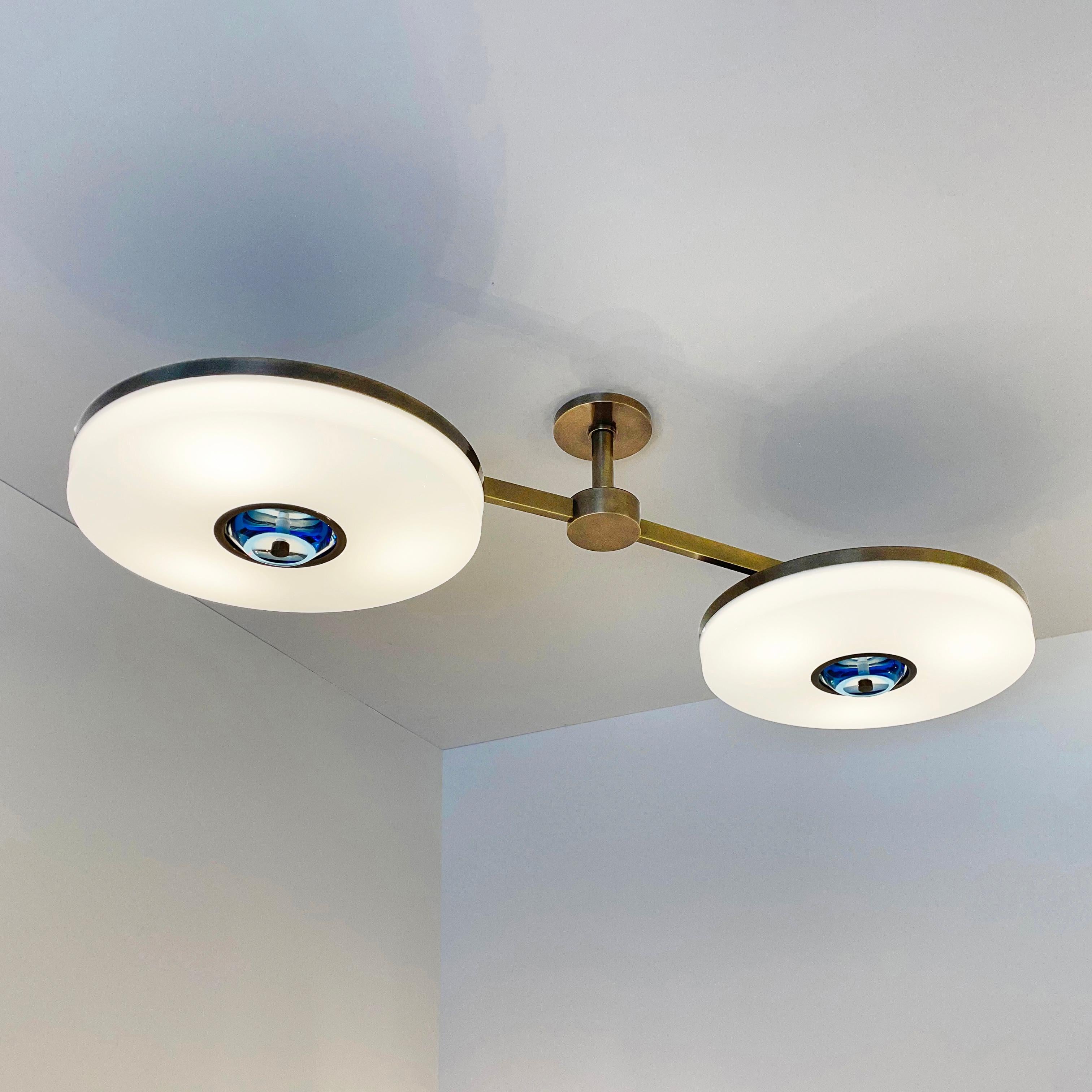 Modern Iris N. 2 Ceiling Light by Gaspare Asaro For Sale
