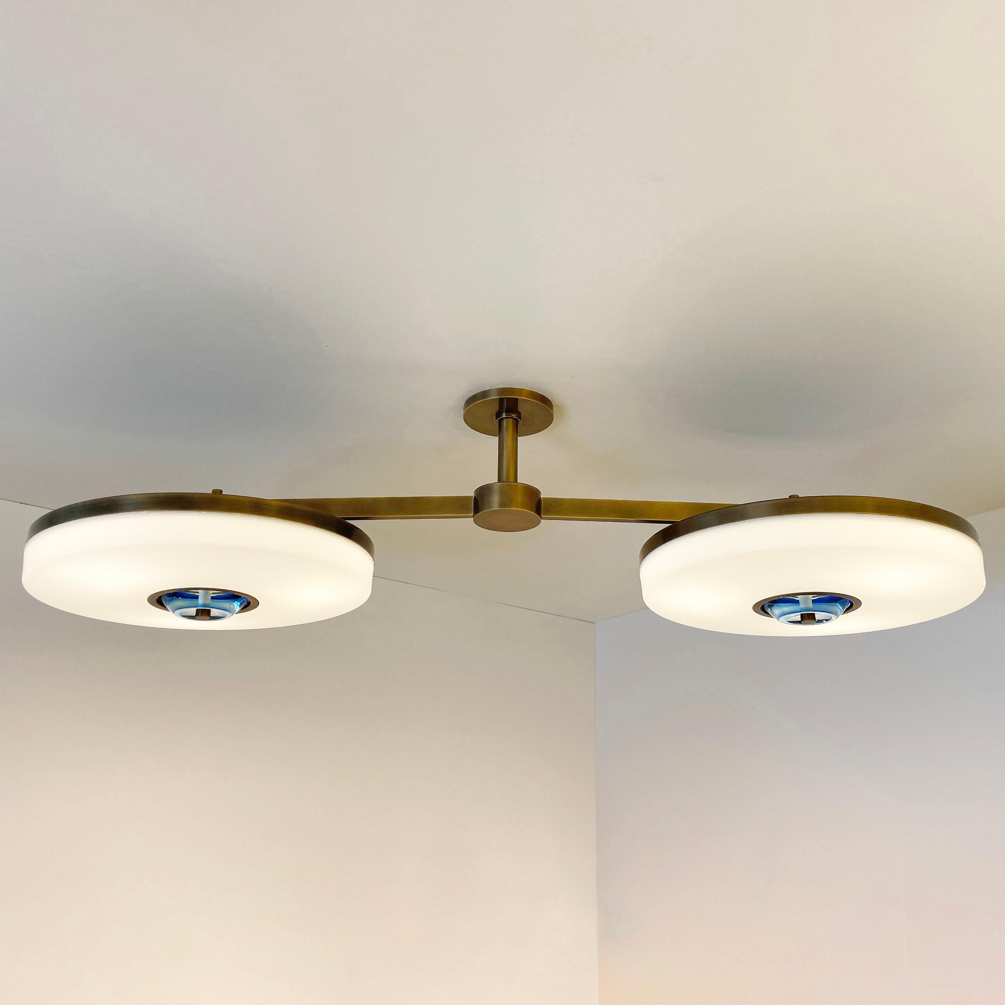 Iris N. 2 Ceiling Light by Gaspare Asaro In New Condition For Sale In New York, NY
