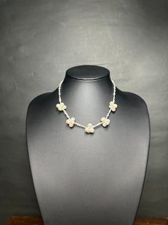 IRIS PARURE, Collier de perles d'Akoya 7.00-8.00mm×25, perles de culture japonaises