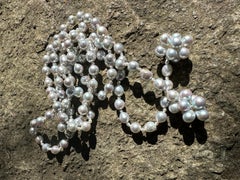IRIS PARURE, Beni Akoya 7.00mm-8.00mm×120 Pearl Necklace, Japanese Pearl