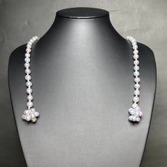 IRIS PARURE, Collier de Perles Beni Akoya 7.00mm-8.00mm×120, Perles du Japon