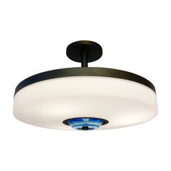 Iris Piccolo Ceiling Light by Gaspare Asaro- Black Bronze Finish