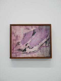 Quadro figurativo contemporaneo di figura femminile di Iris Sanmartin