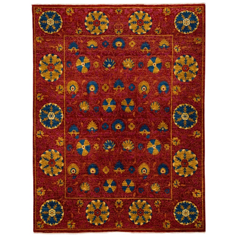 Iris Suzani Area Rug