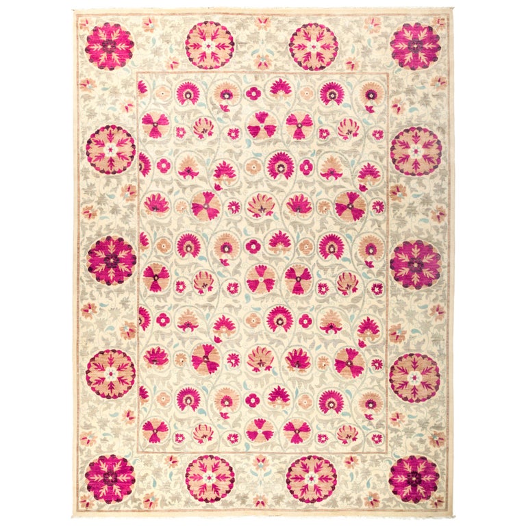 Iris Suzani Area Rug