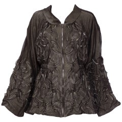 Iris Van Herpen Mesh Overlay Jacket "Magnetic Motion Collection", Spring 2015