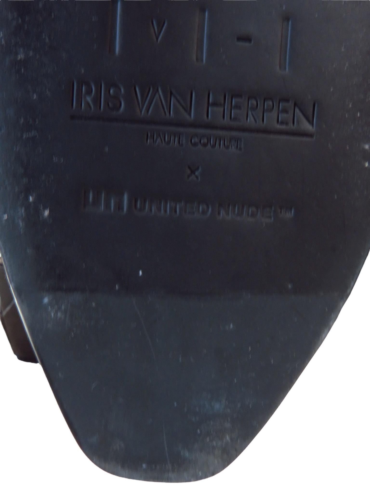 Iris Van Herpen x United Nude Collection - Bootie à la cheville en vente 7