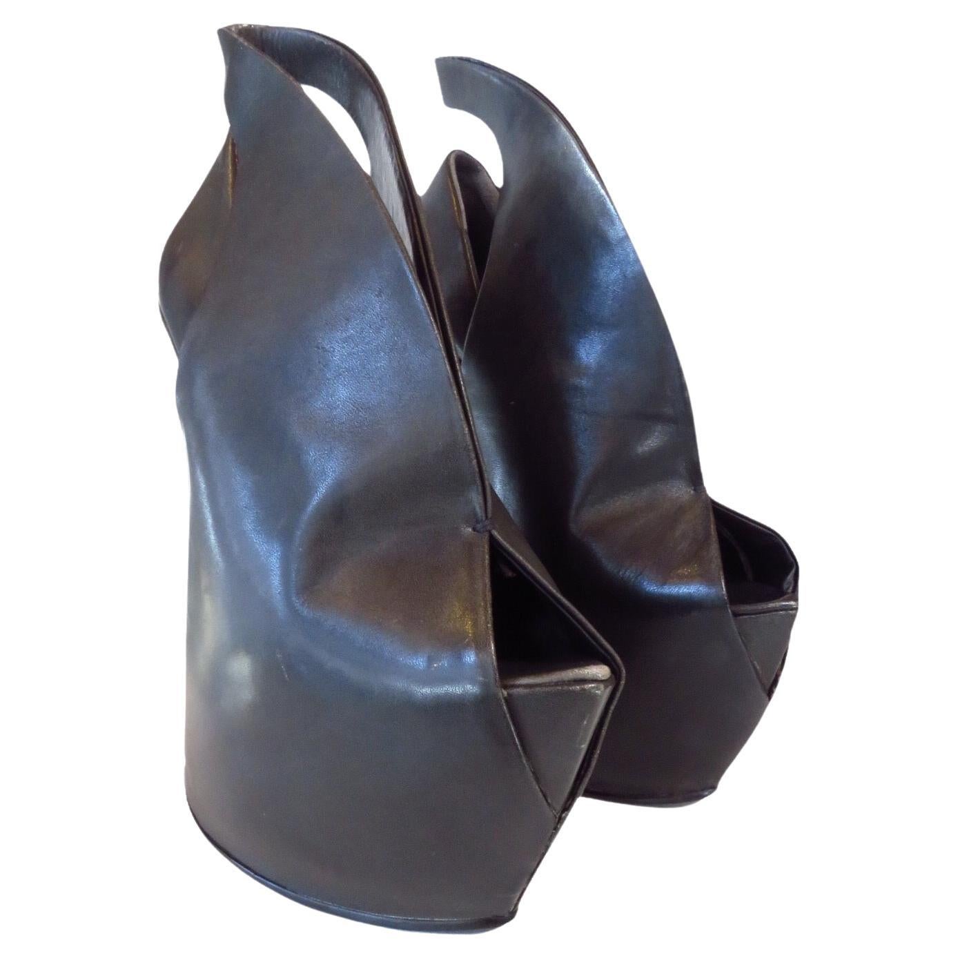 Iris Van Herpen x United Nude Collection - Bootie à la cheville en vente