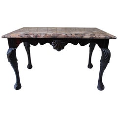 Antique Irish 18th Century Mahogany Centre Table