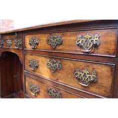 Irish 18th century mahogany library cabinet of very small proportions, C 1760