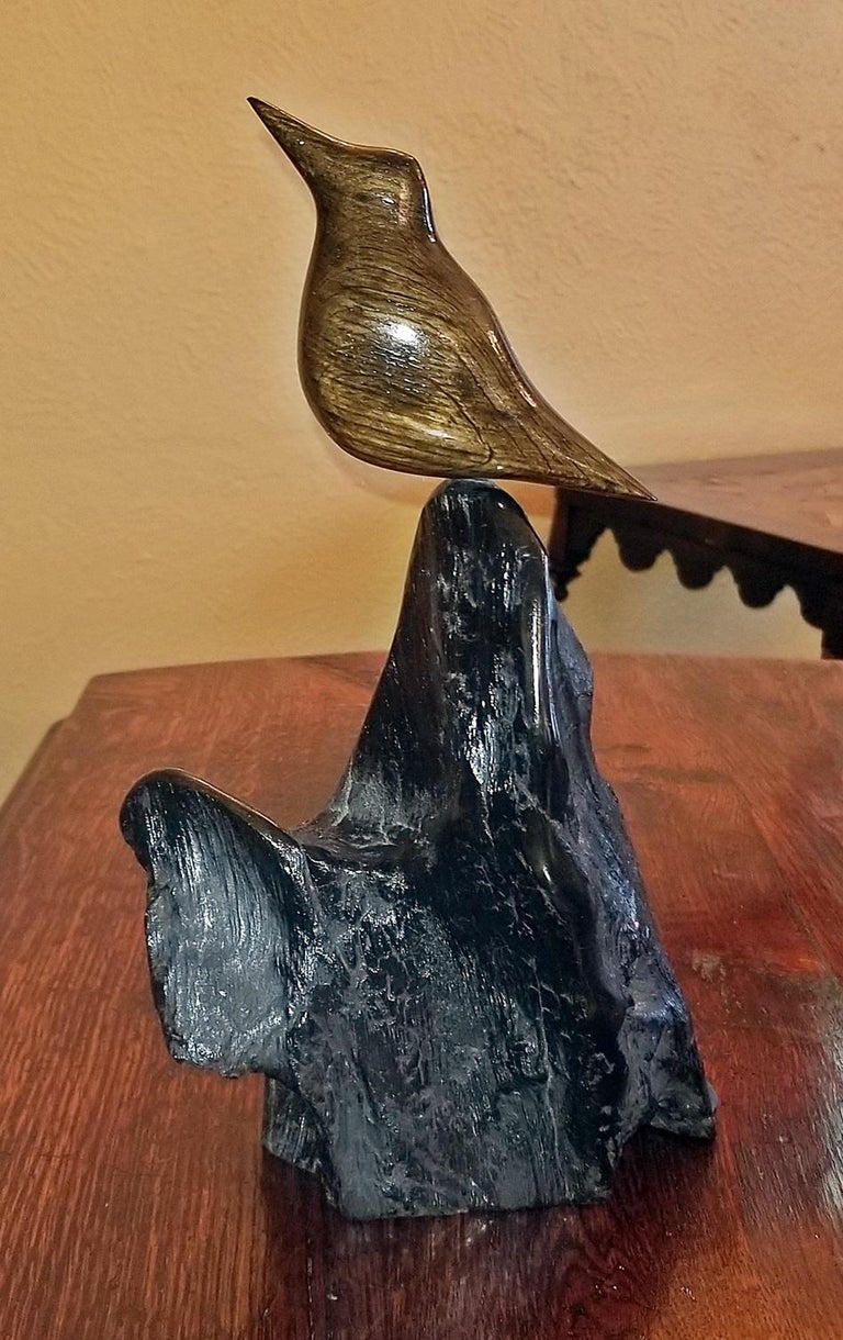 Irish Bog Oak Bird Sculpture at 1stDibs bog oak sculpture for sale