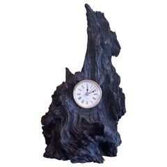 Irish Bog Oak Clock