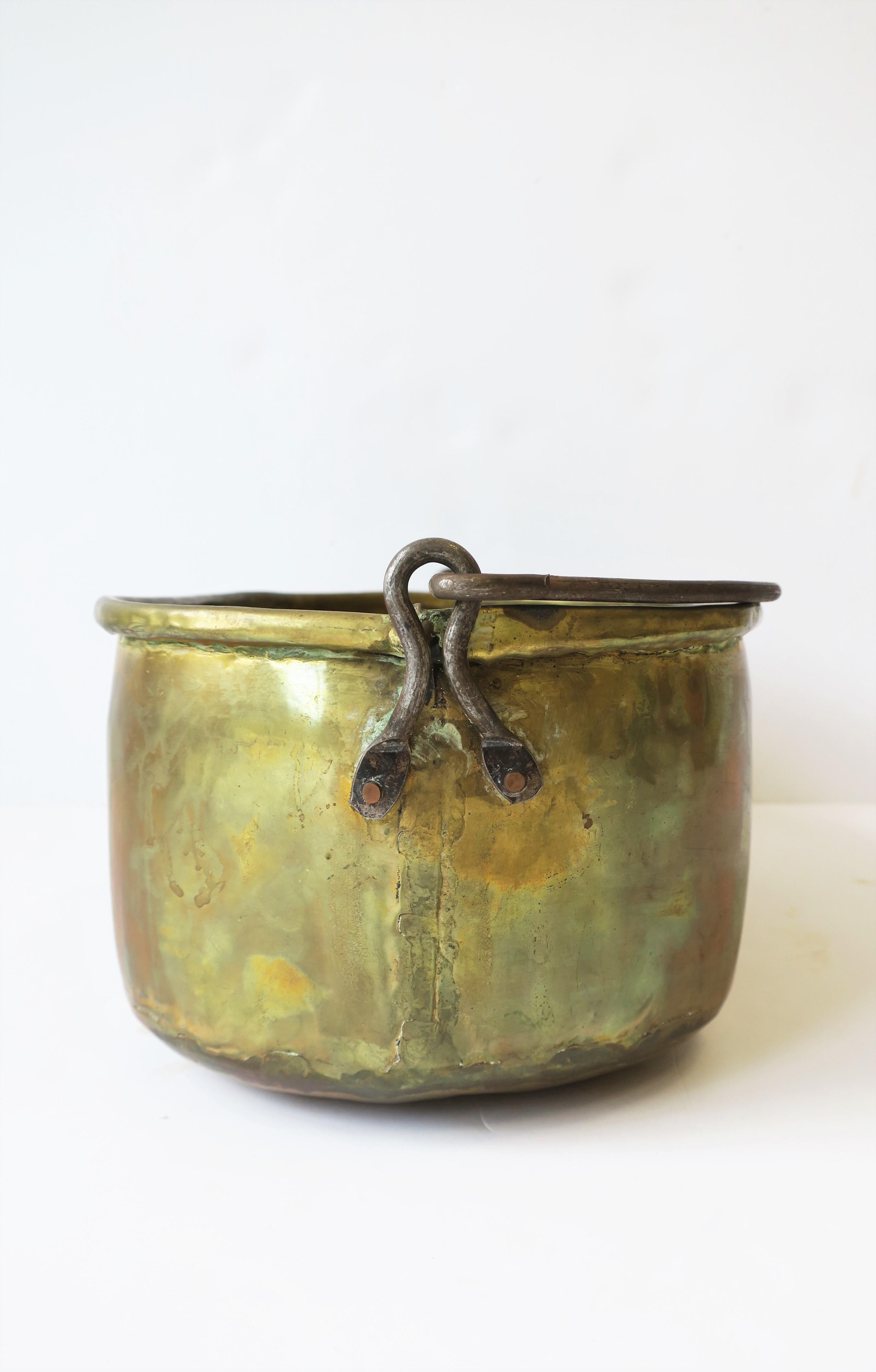 Irish Brass Bucket or Barware Ice Bucket 9