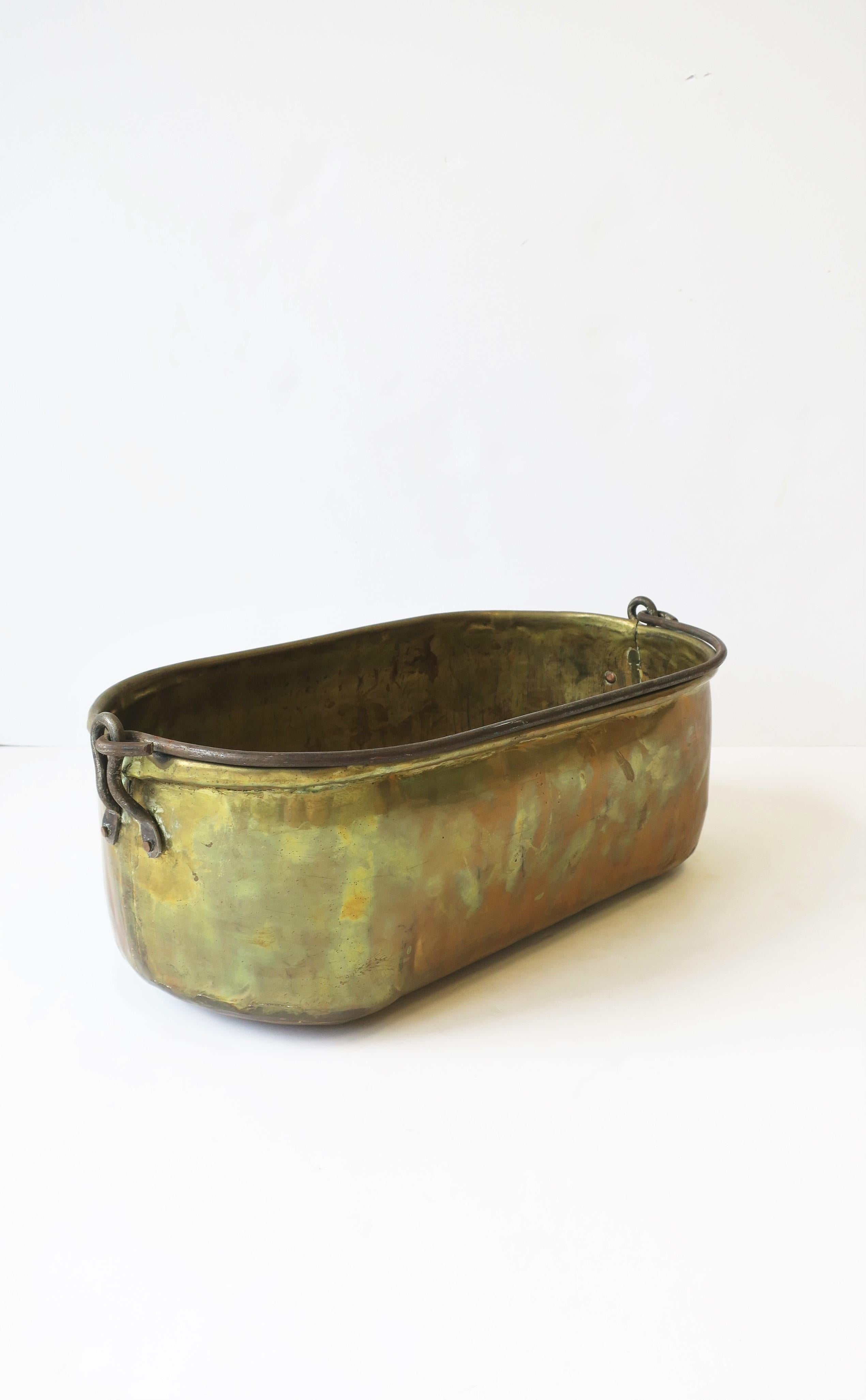 Irish Brass Bucket or Barware Ice Bucket 3