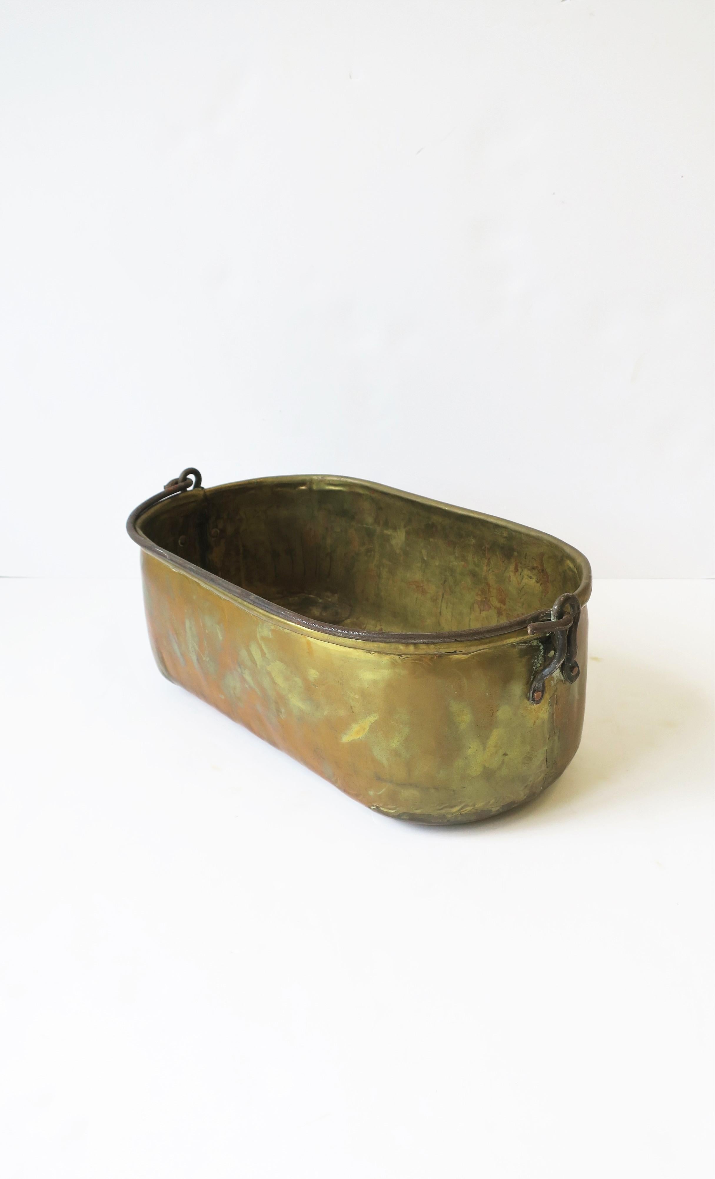 Irish Brass Bucket or Barware Ice Bucket 4