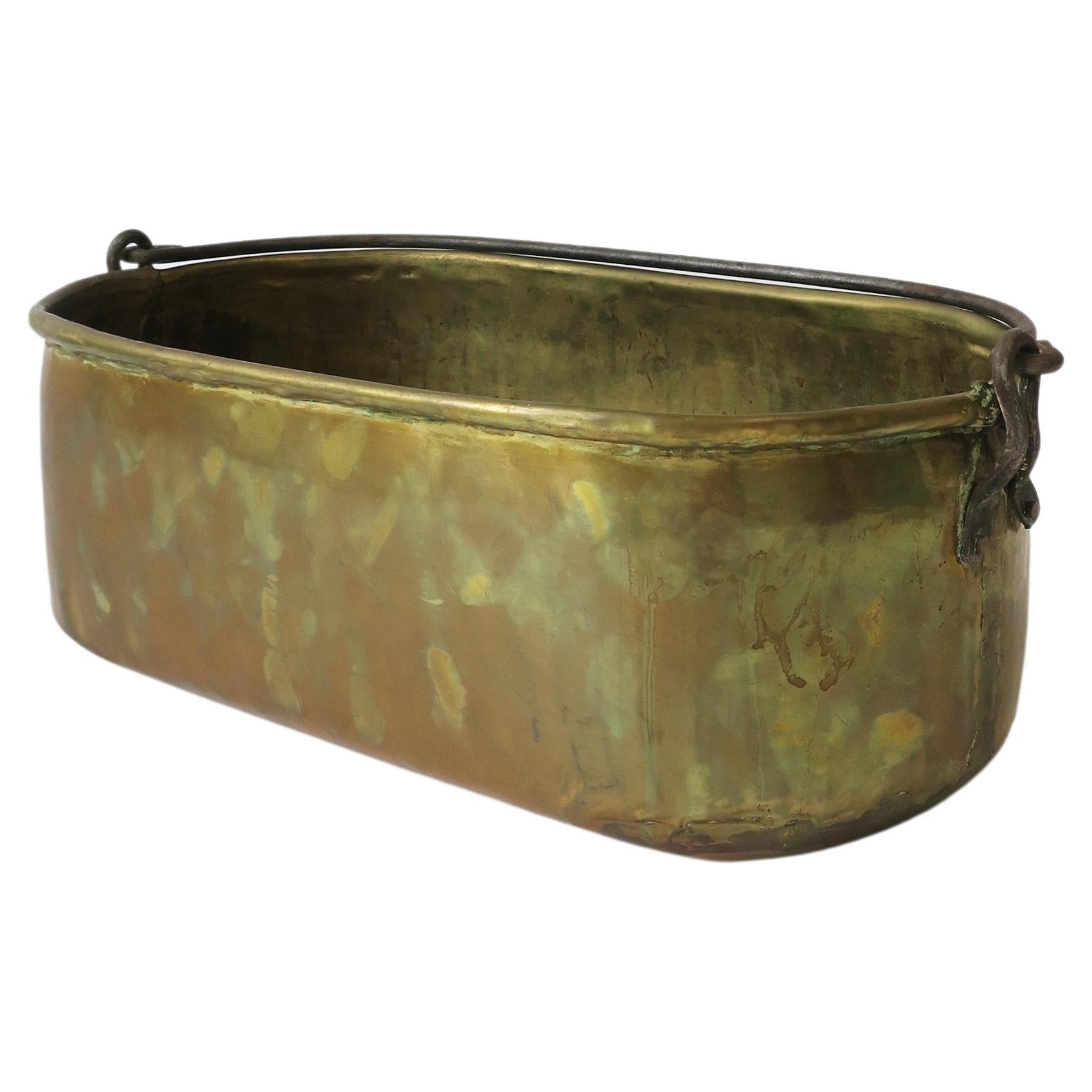 Irish Brass Bucket or Barware Ice Bucket