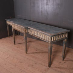 Irish Breakfront Console Table